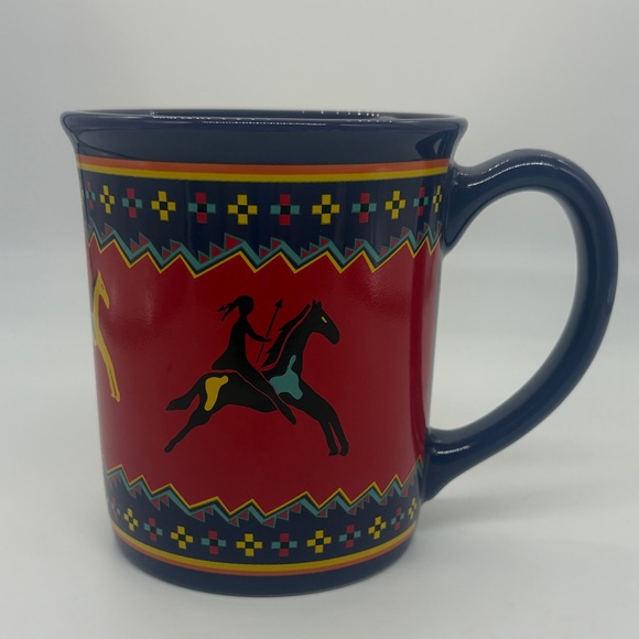 Pendleton Mills Celebrate the Horse Tribal Blanket 18oz Mug Legendary Collection - Picture 3 of 5
